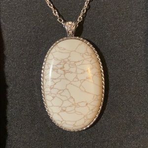 White Turquoise Necklace